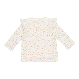 Little Dutch t-shirt lange mouw | Flowers & Butterflies.