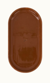 Zusss tray terracotta hartje