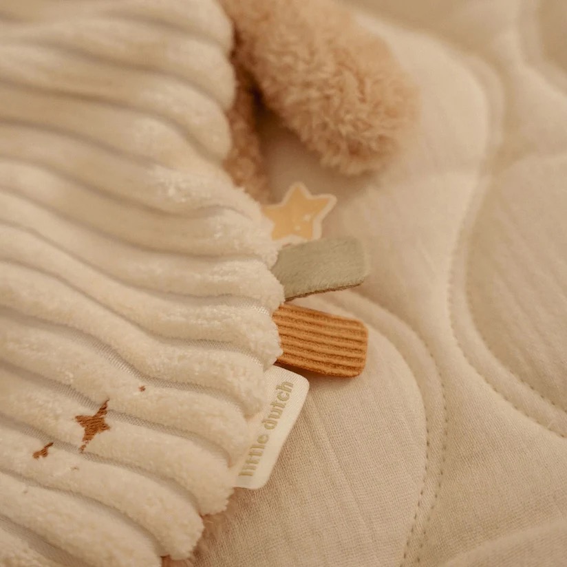 Little dutch Knuffeldoekje Newborn Naturals beige