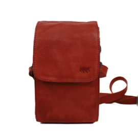 Bear design Schoudertasje 'Robbie' 2.0 red