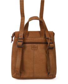 Bear design Rugzak/schoudertas 'Jesse' taupe