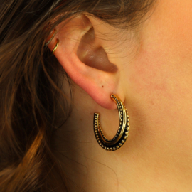camps & camps oorbellen Hollywood Golden Earrings