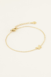 my jewellery armband | Armband vlinder goud