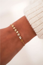My Jewellery armband | sisters armband los goud