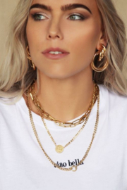 My Jewellery ketting | lange ketting grove schakel goud*