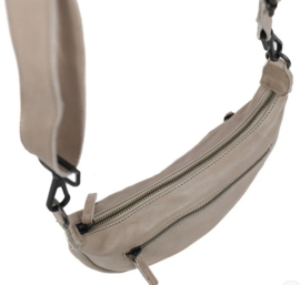 Bear Design crossbody 'Clara' silver mink