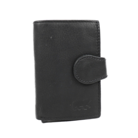Bear design Card holder 'Evie' zwart