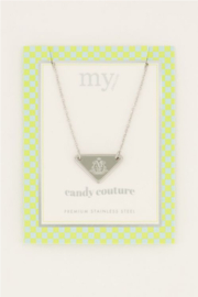 My jewellery ketting | zilver candy couture MY logo*
