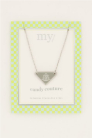 My jewellery ketting | zilver candy couture MY logo*
