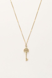 My Jewellery Vintage minimalistische ketting met sleutel goud