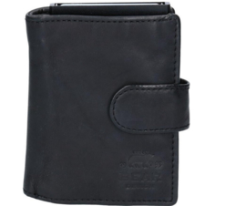 Bear Design portemonnee anti skim | zwart