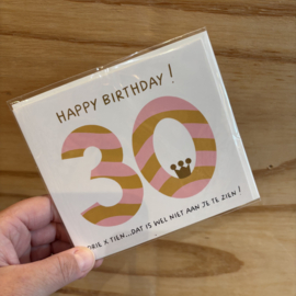Ages & Ages kaart 30 jaar