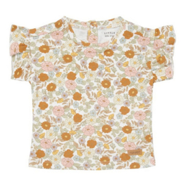 little dutch t-shirt korte mouw | vintage little flowers