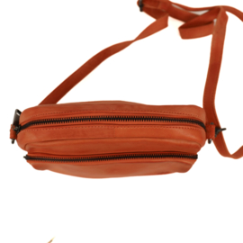 Bear design Unisex schoudertasje 'peggy' apricot