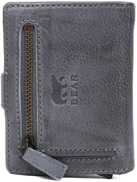 Bear Design portemonnee anti skim | jeans blauw