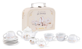 Moulin Roty thee servies in koffer |  11 pcs  petite école de danse