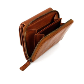 Bear Design portemonnee 'Britt' cognac