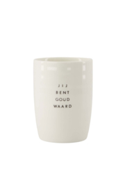 Zusss koffiemok goud waard