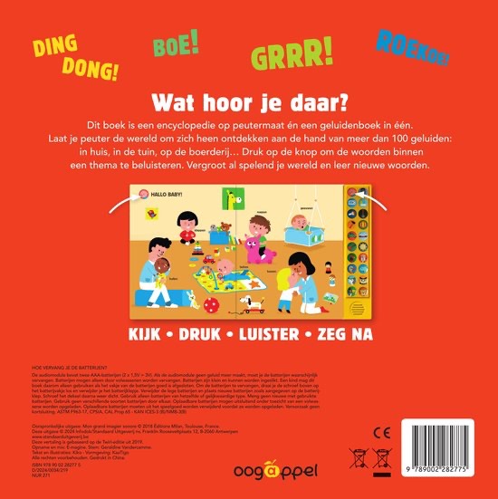 mijn grote geluidenboek 100 geluiden