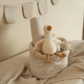 Little Dutch Swaddle Beige streepjes - 120 cm