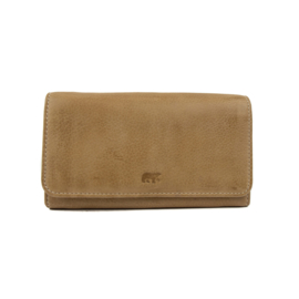Bear Design overslag portemonnee 'Noor' | beige