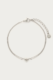 My Jewellery Minimalistische dubbele armband met geboortesteen