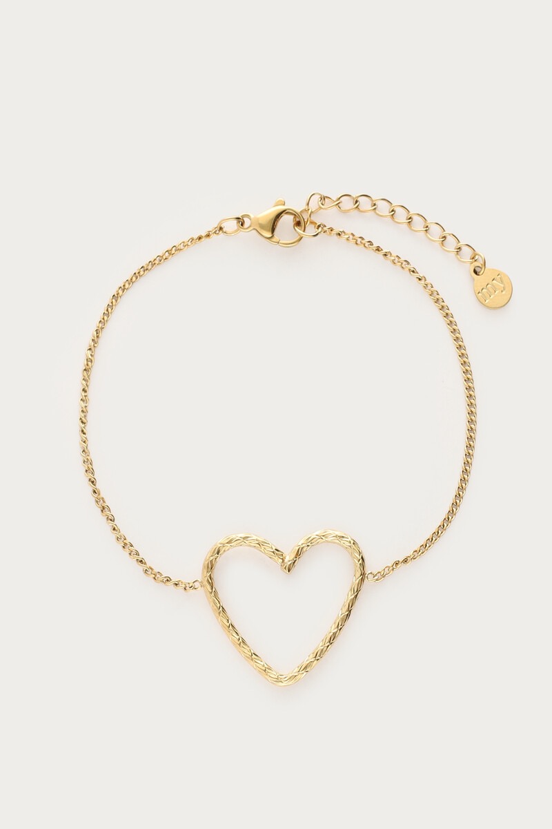 My jewellery Mystic armband met open hart