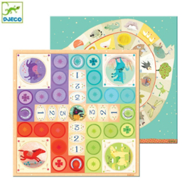 Djeco spel Ludo & Co Junior | Ganzenbord