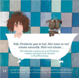 Boek Floddertje in bad | badboekje
