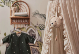 Jollein muziekhanger teddy bear | naturel