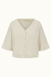 Zusss fijnbrei vestje off white