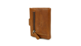 Bear design XL Pasjeshouder 'Mo' cognac