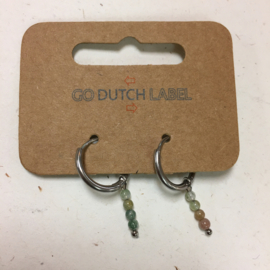 Go Dutch Label oorbellen | hangers kraaltjes zilver.