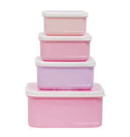 Little Lovely Company lunch & snackbox set | eenhoorn