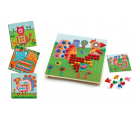 Djeco spel | mozaïek mosaïco animaux