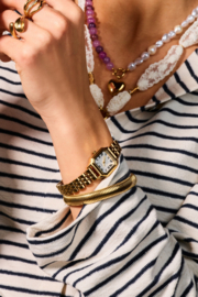 MyJewellery Bold elastieken bangle midi goud