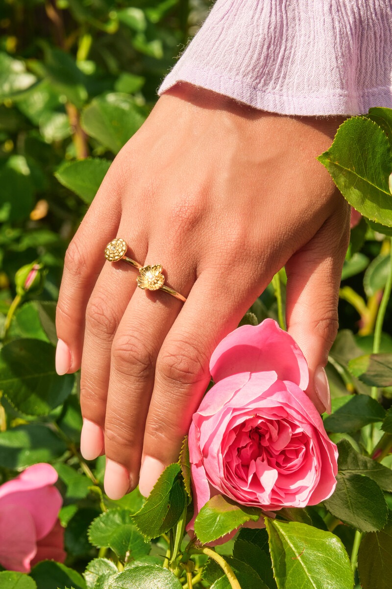 My Jewellery Botanical ring met bloem