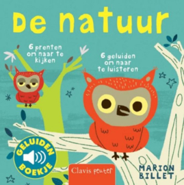 De natuur | geluidenboekje karton