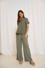 marta du chateau Anette lange broek groen