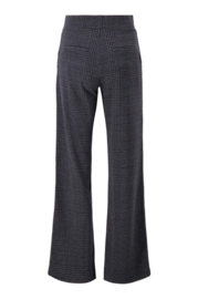 zusss broek met ruit antracietgrijs