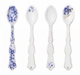 Pip Studio Royal White theelepels blauw
