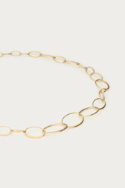 My jewellery ketting met ovale schakels goud