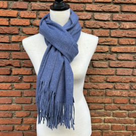 Just a touch sjaal blue