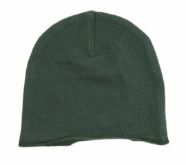 Snoozebaby riffle hat | sweat dark green