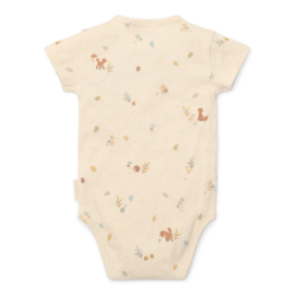 Little Dutch new born romper korte mouw forest nature