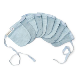 Little Dutch Slinger met vlaggetjes  - Blauw - pure denim