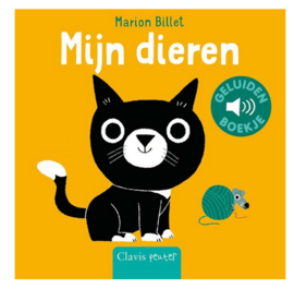 Boek mijn dieren | geluidenboekje karton