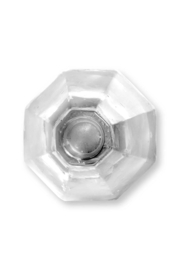 vtwonen diamant kandelaar glas clear