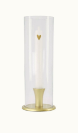 Zusss kandelaar glas hartje
