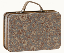 Maileg koffer metaal | bloesem grijs